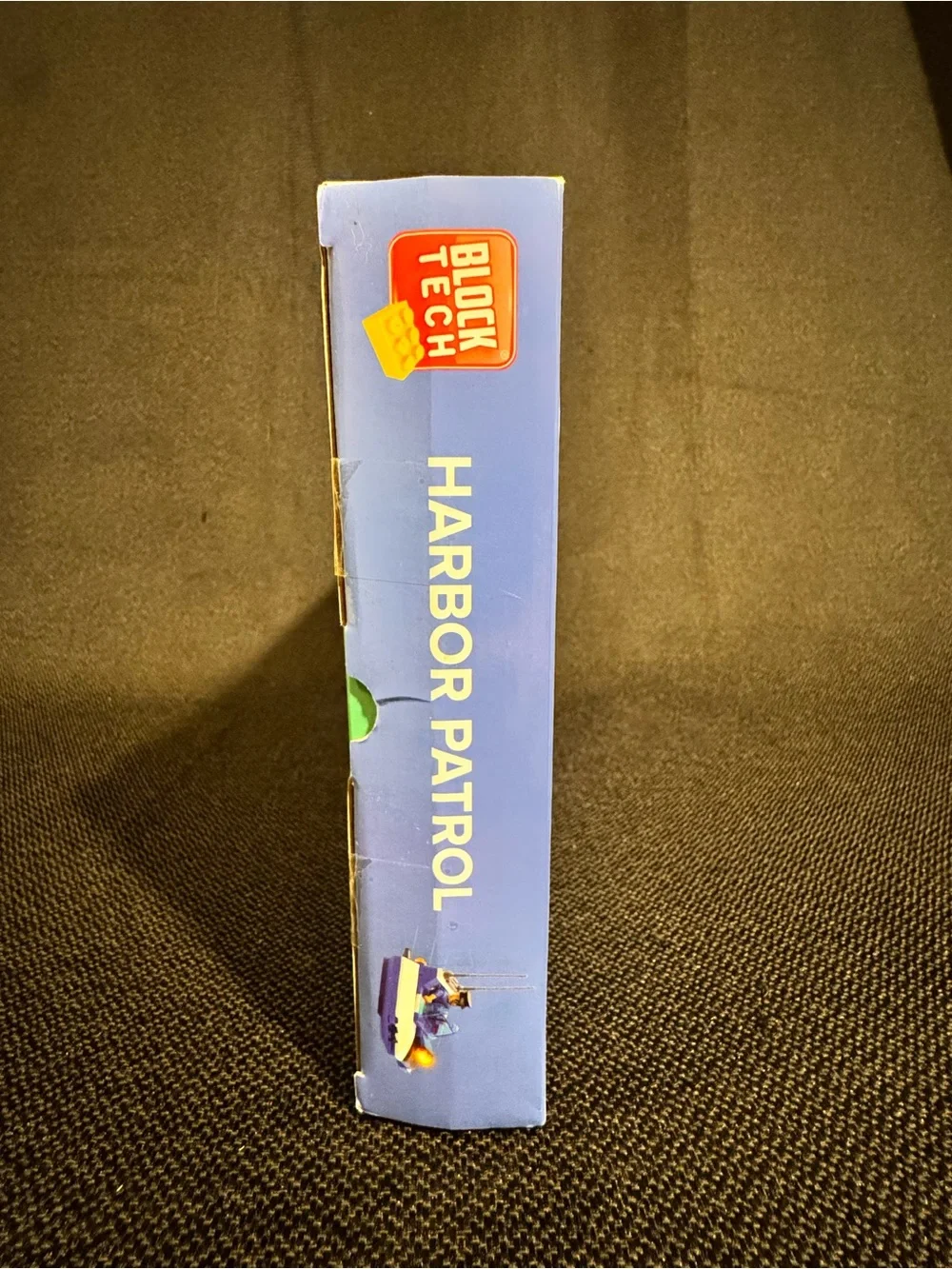 Block Tech Harbor Patrol 150 Pc Building Set Police Boat Helicopter New Sealed